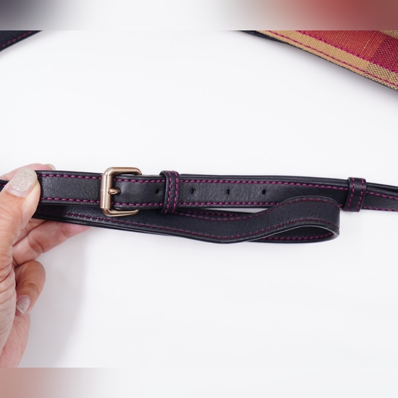 AT04โค๏ธ Burberry Ashby Bucket Bag Multiple colors Cloth - Picture 8 of 15